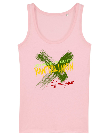 STRAIGHT OUTTA PANTELIMON- DIN PANTELIMON Cotton Pink