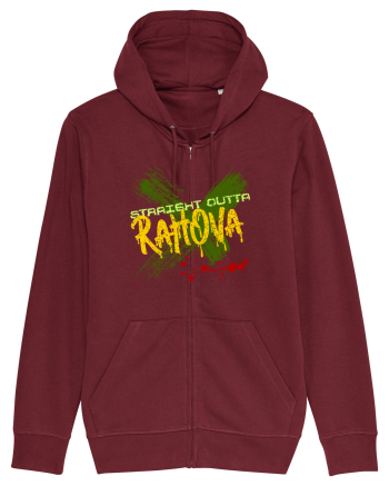 STRAIGHT OUTTA RAHOVA- DIN RAHOVA Burgundy