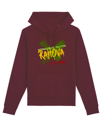 STRAIGHT OUTTA RAHOVA- DIN RAHOVA Burgundy