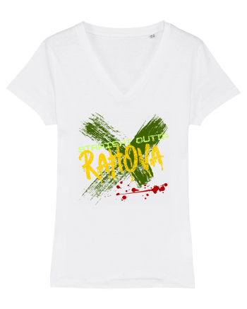 STRAIGHT OUTTA RAHOVA- DIN RAHOVA White