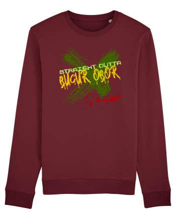 STRAIGHT OUTTA BUCUR OBOR- DIN BUCUR OBOR Burgundy