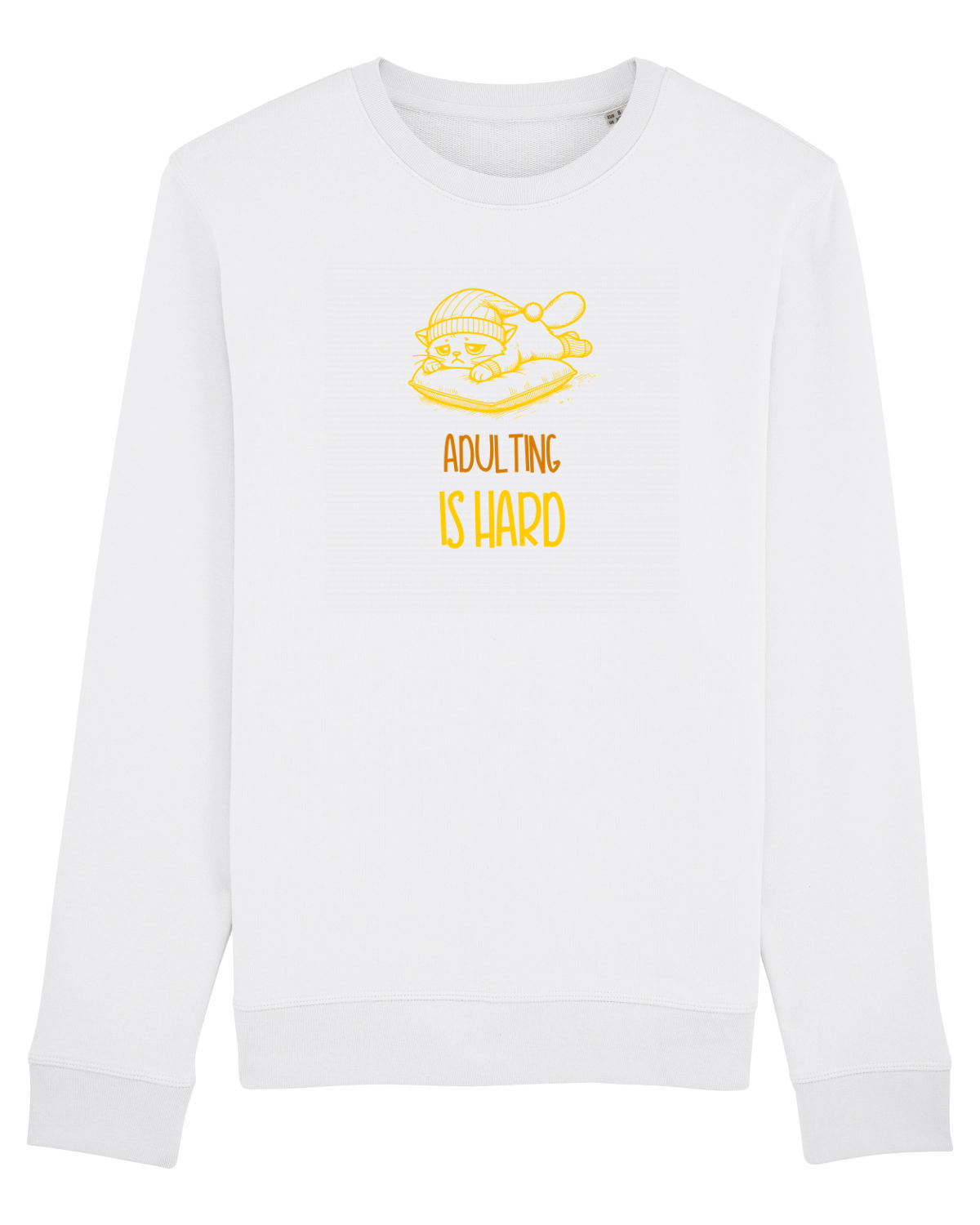 Bluză mânecă lungă Unisex Rise White