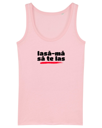 Lasă-mă să te las - negru Cotton Pink