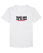 Lasă-mă să te las - negru Tricou mânecă scurtă guler larg Bărbat Skater