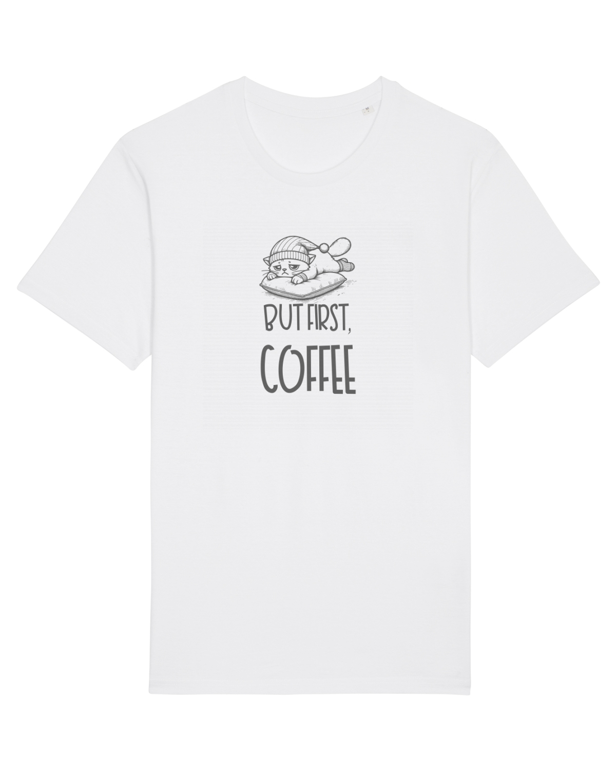 Tricou mânecă scurtă Unisex Rocker White
