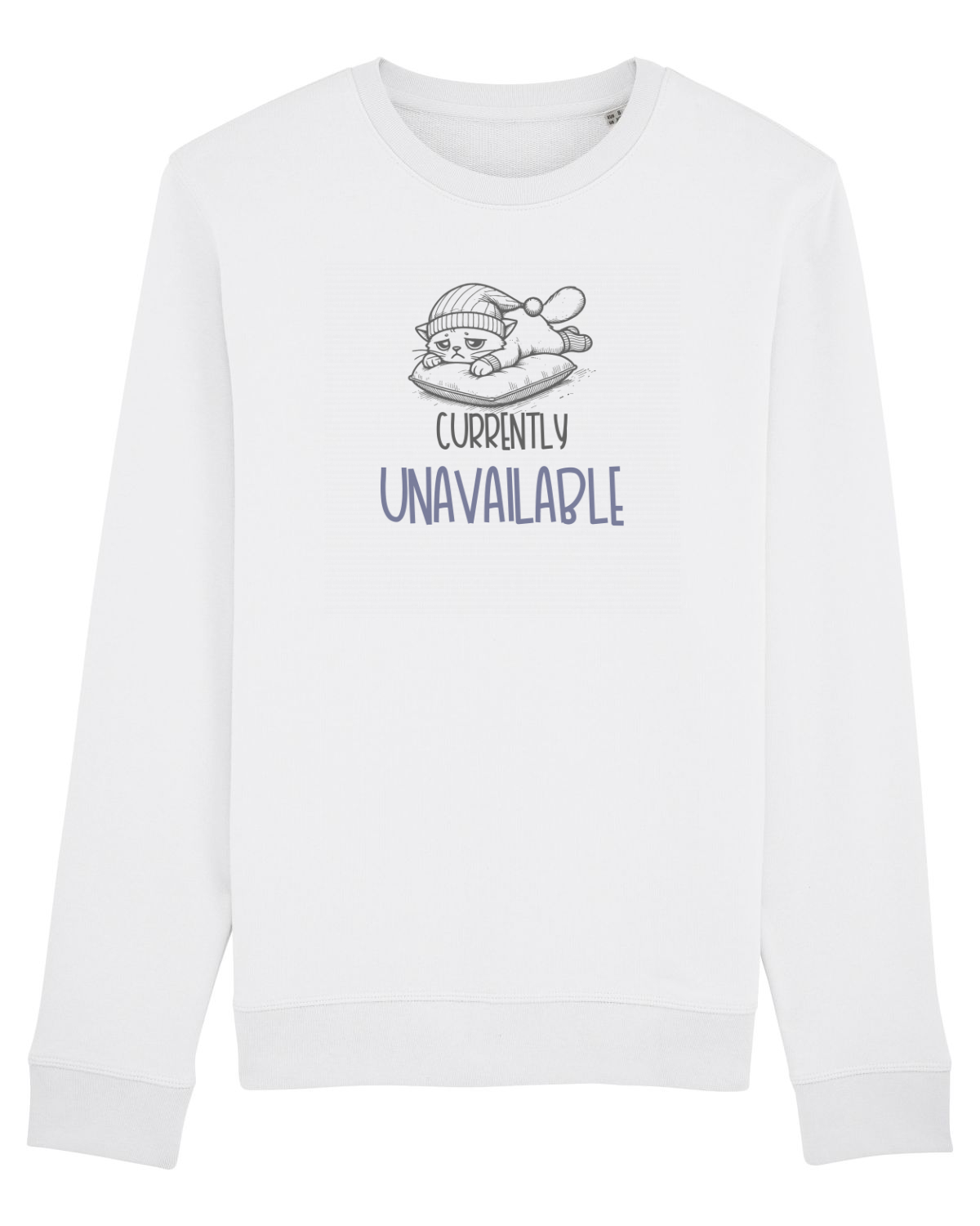 Bluză mânecă lungă Unisex Rise White