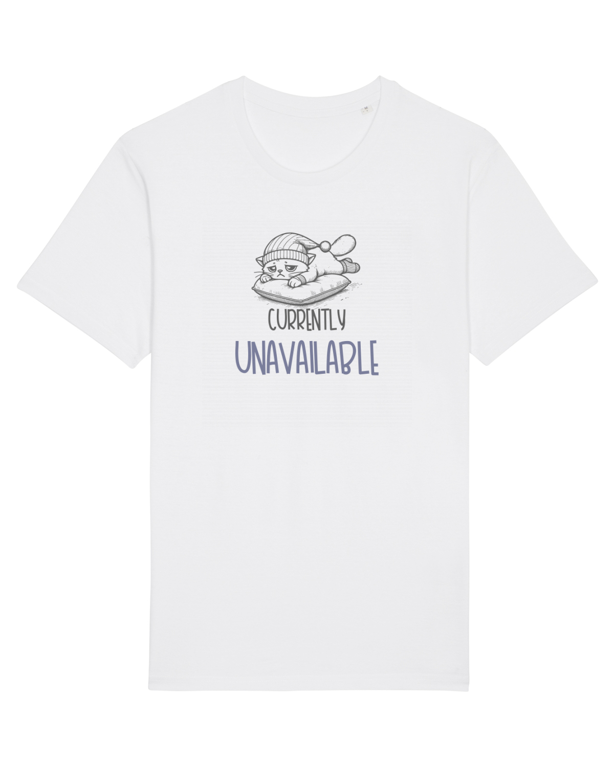 Tricou mânecă scurtă Unisex Rocker White