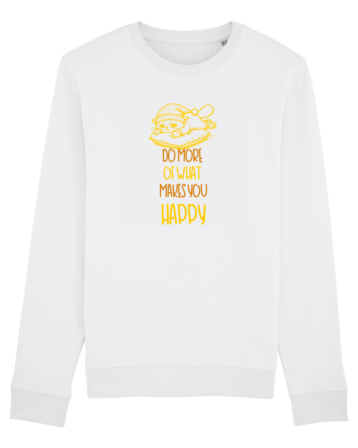 Bluză mânecă lungă Unisex Rise White