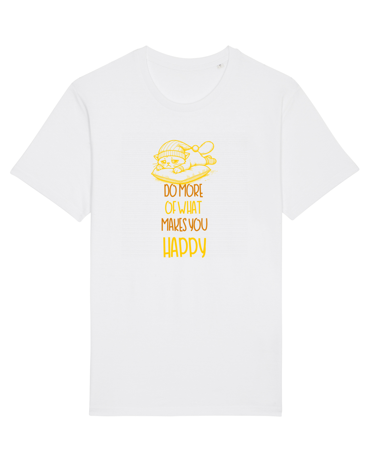 Tricou mânecă scurtă Unisex Rocker White