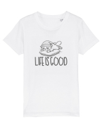 LIFE IS GOOD - VIATA E BUNA (cand dormi) Tricou mânecă scurtă  Copii Mini Creator