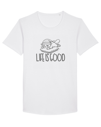 LIFE IS GOOD - VIATA E BUNA (cand dormi) White