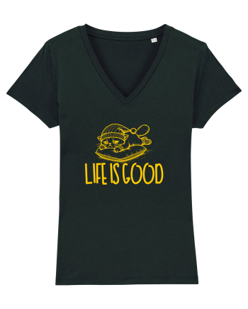 LIFE IS GOOD - VIATA E BUNA (cand dormi) 2 Black