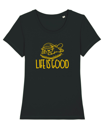 LIFE IS GOOD - VIATA E BUNA (cand dormi) 2 Black