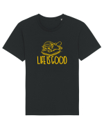 LIFE IS GOOD - VIATA E BUNA (cand dormi) 2 Tricou mânecă scurtă Unisex Rocker