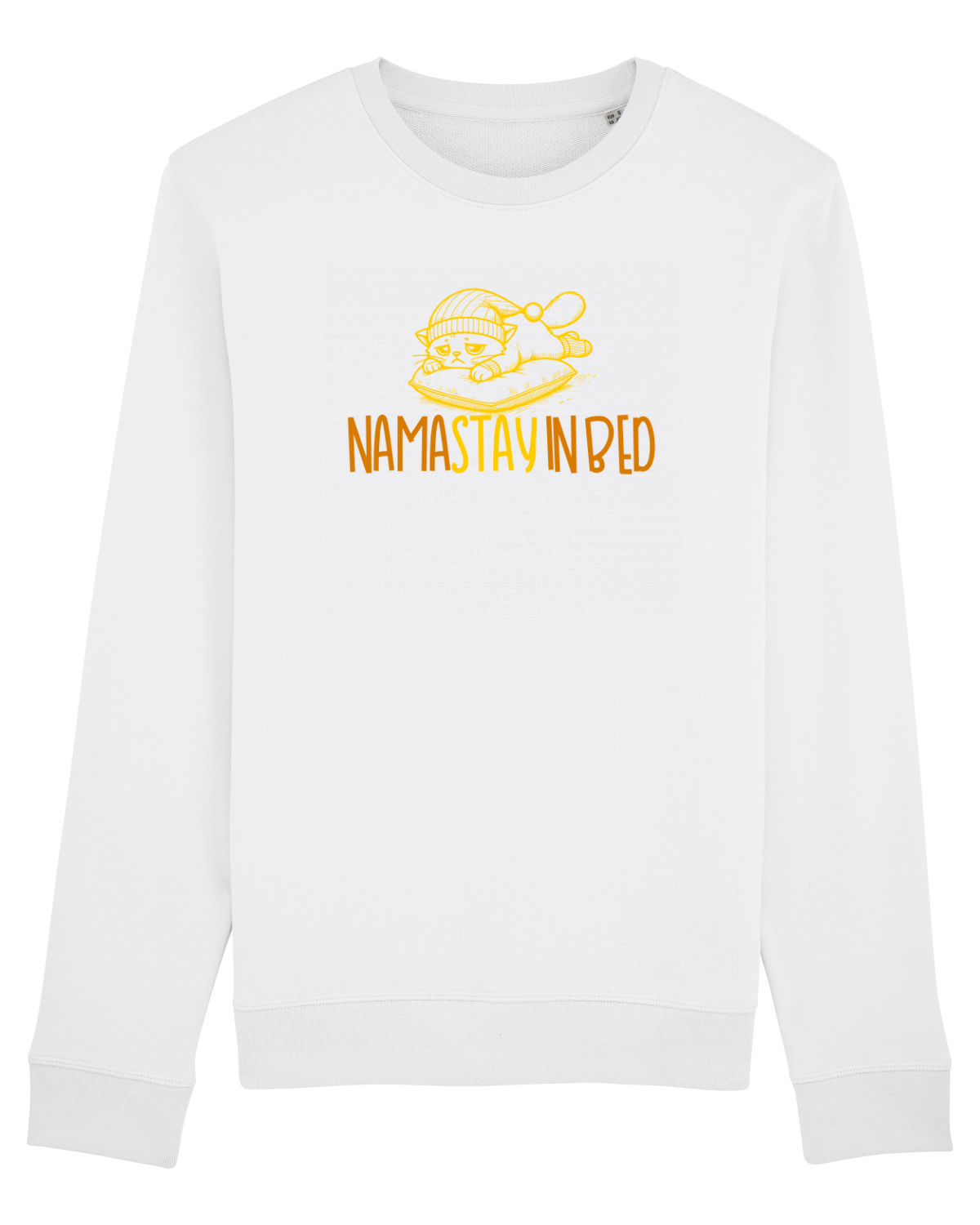 Bluză mânecă lungă Unisex Rise White