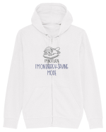 I`M NOT LAZY, I`M ON ENERGY SAVING MODE Hanorac cu fermoar Unisex Connector