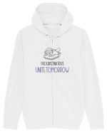 PROCRASTINORS, UNITE TOMORROW Hanorac cu fermoar Unisex Connector