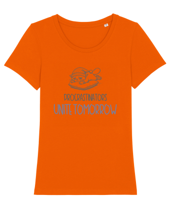 PROCRASTINORS, UNITE TOMORROW Bright Orange