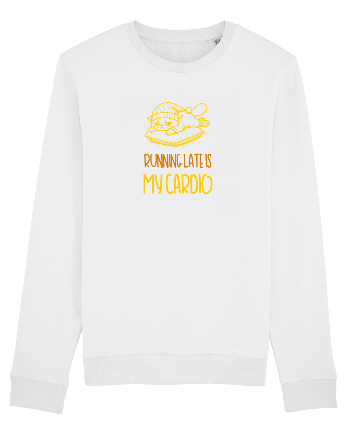 Bluză mânecă lungă Unisex Rise White