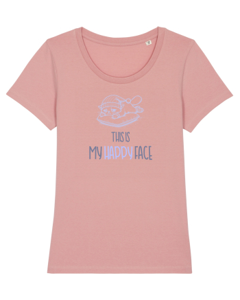 THIS IS MY HAPPY FACE - ASTA E FATA MEA FERICITA Canyon Pink