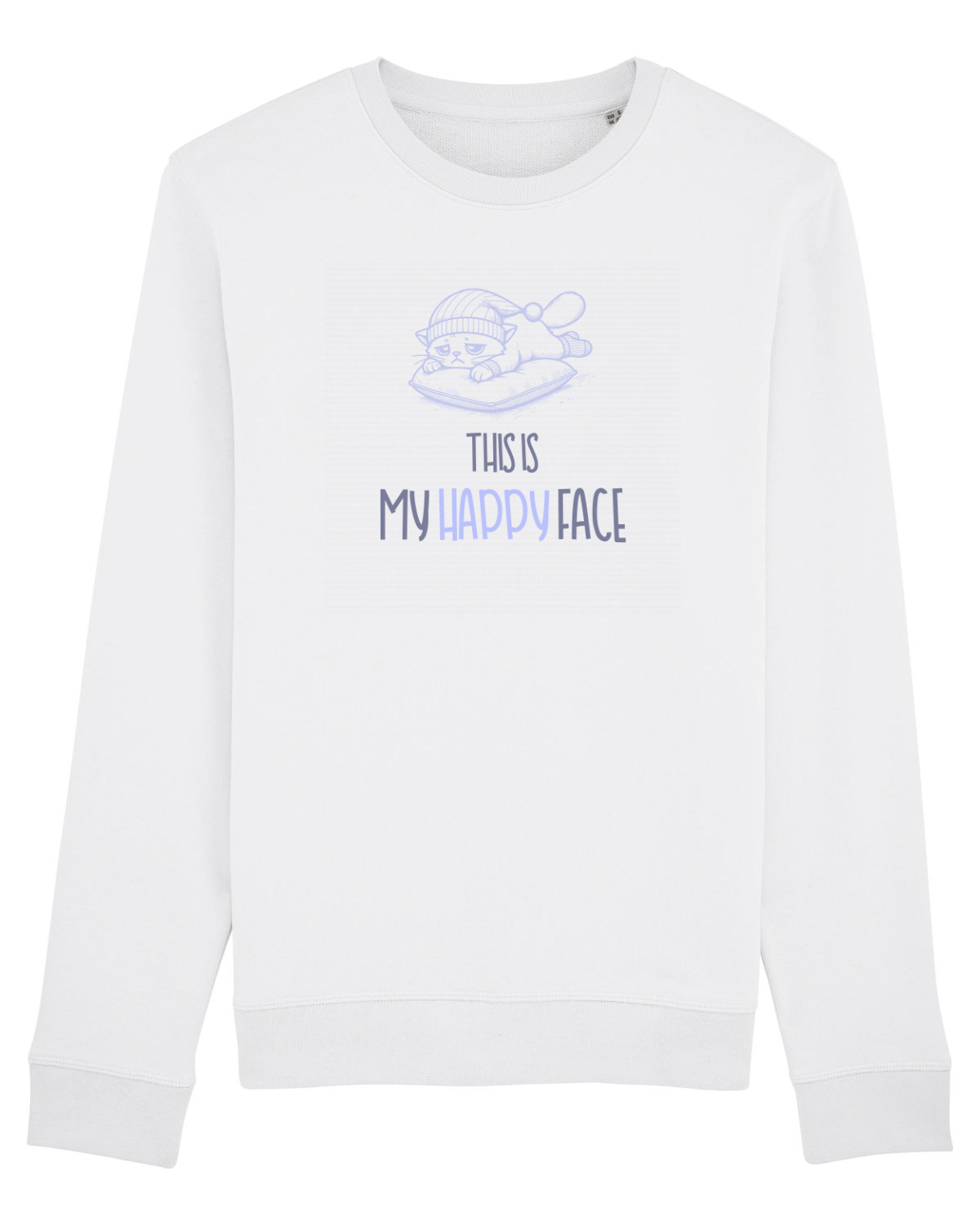Bluză mânecă lungă Unisex Rise White