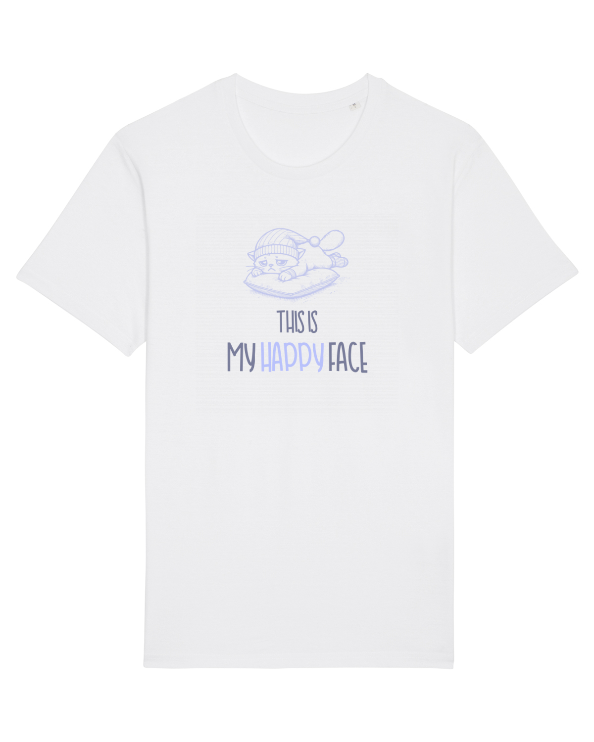 Tricou mânecă scurtă Unisex Rocker White