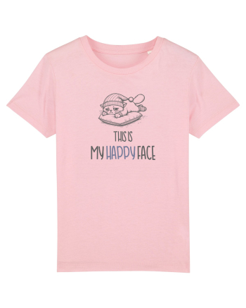 THIS IS MY HAPPY FACE - ASTA E FATA MEA FERICITA 2 Cotton Pink