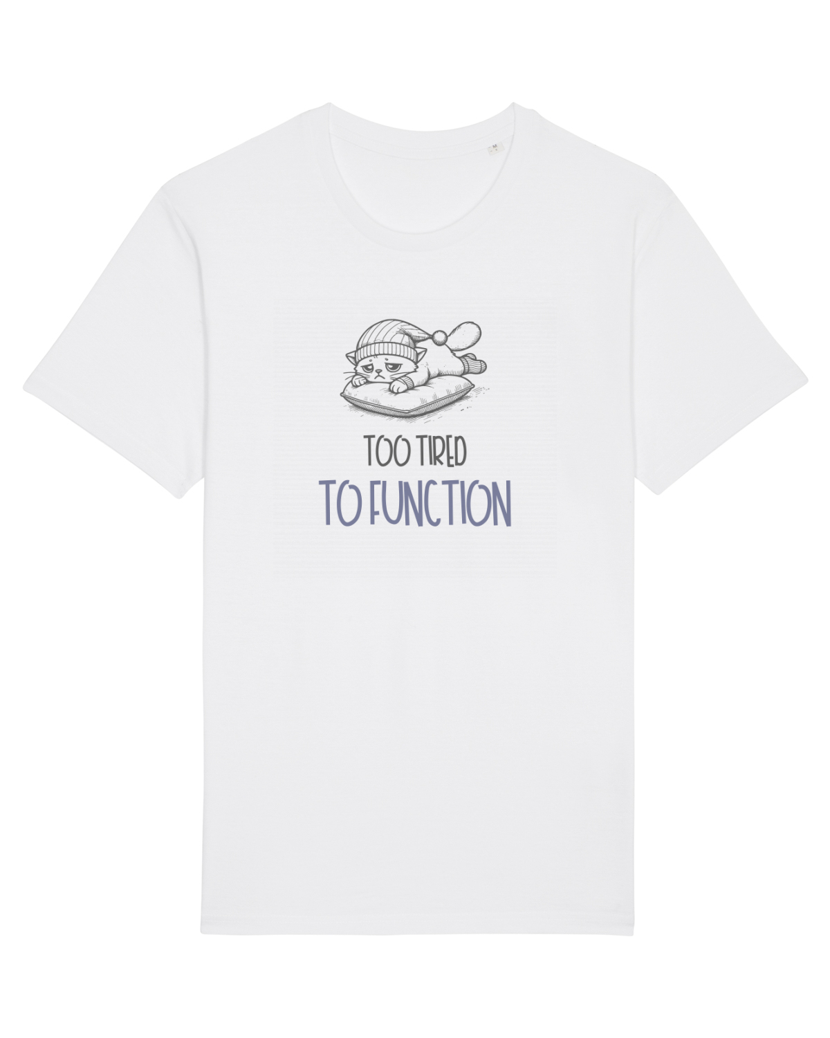 Tricou mânecă scurtă Unisex Rocker White