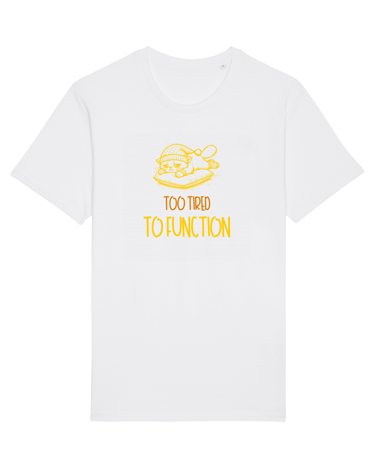 Tricou mânecă scurtă Unisex Rocker White