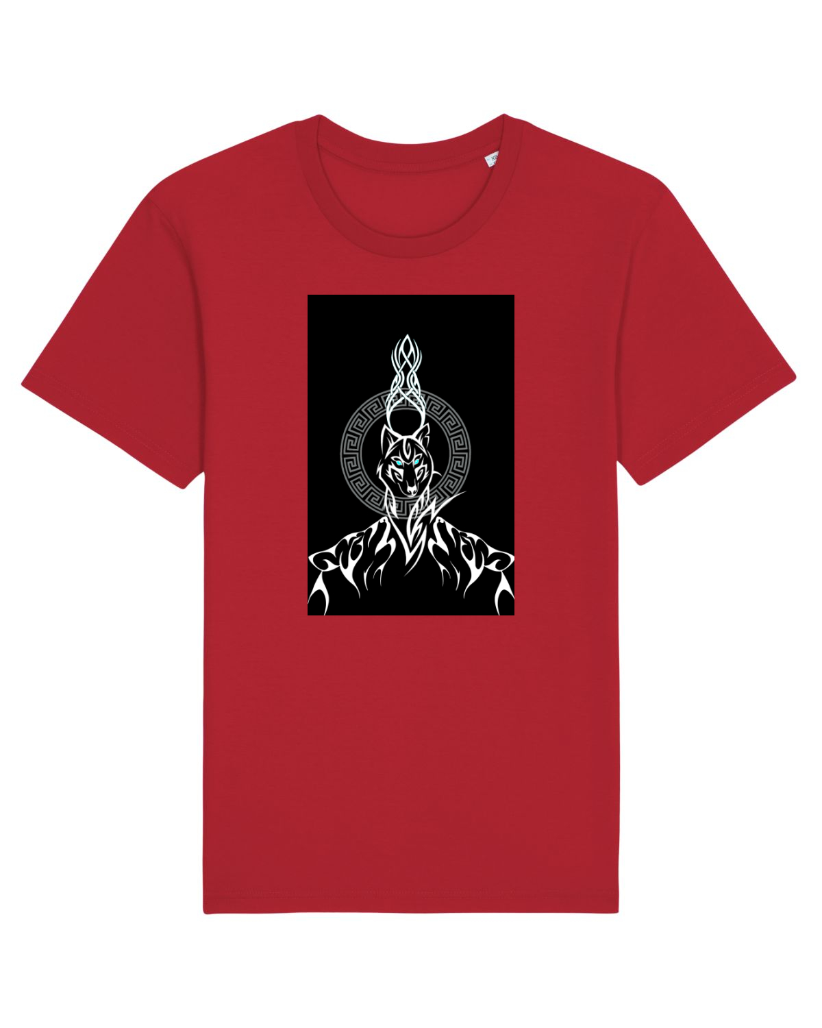 Tricou mânecă scurtă Unisex Rocker Red