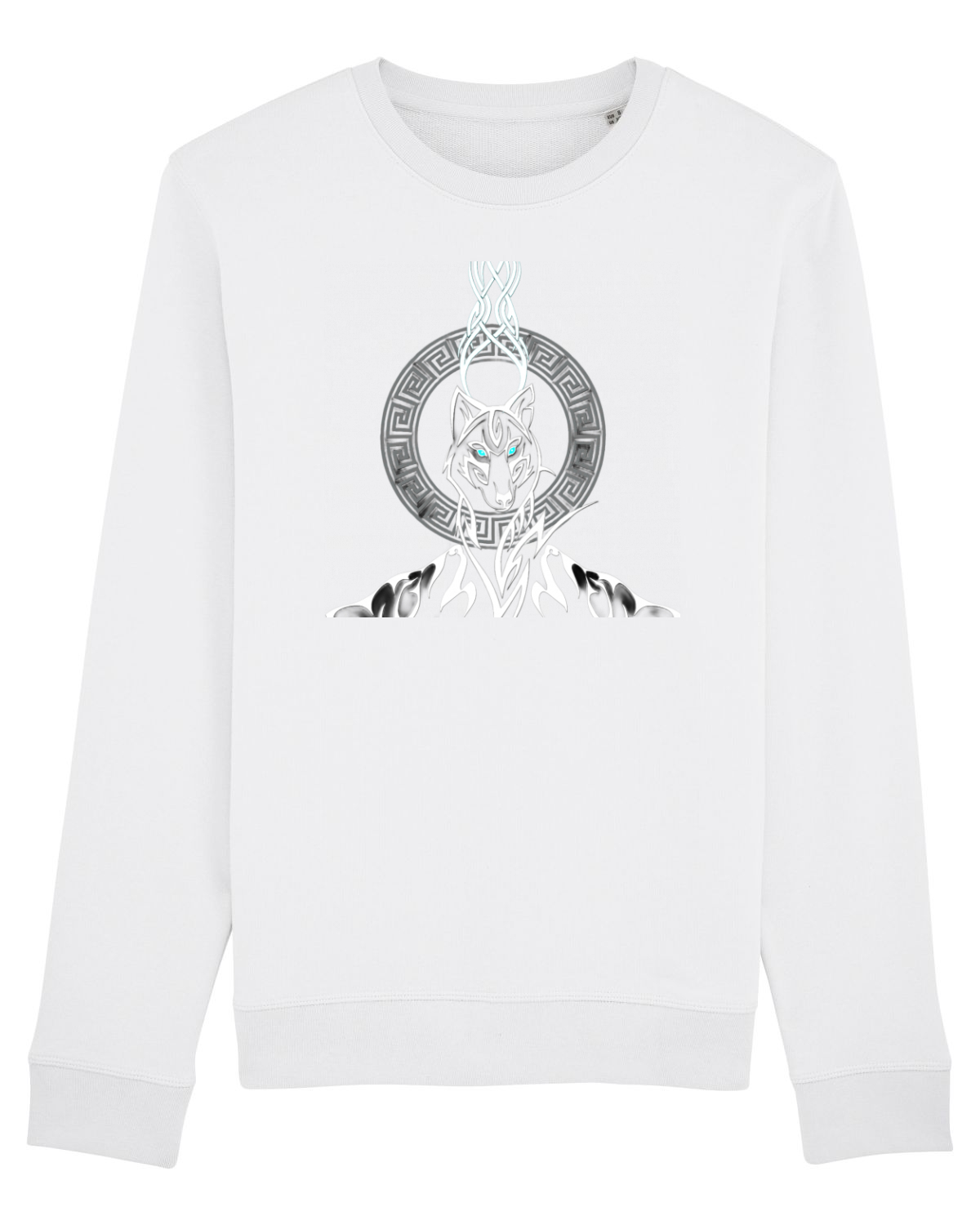 Bluză mânecă lungă Unisex Rise White
