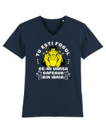 Valentines Day Cafea Intalnire Ibric Tricou mânecă scurtă guler V Bărbat Presenter