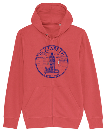 BIG BEN Elizabeth Clock Tower Carmine Red