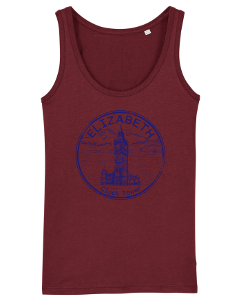 BIG BEN Elizabeth Clock Tower Burgundy