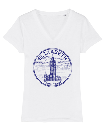 BIG BEN Elizabeth Clock Tower White