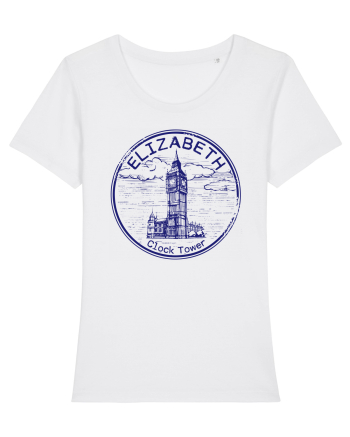 BIG BEN Elizabeth Clock Tower White
