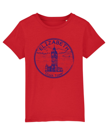 BIG BEN Elizabeth Clock Tower Red