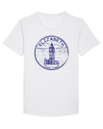BIG BEN Elizabeth Clock Tower Tricou mânecă scurtă guler larg Bărbat Skater