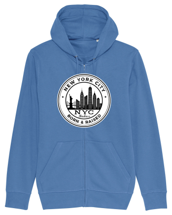 NYC Born & raised Bright Blue