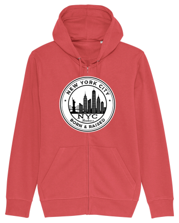 NYC Born & raised Carmine Red