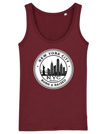 NYC Born & raised Burgundy