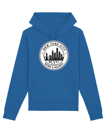 NYC Born & raised Royal Blue