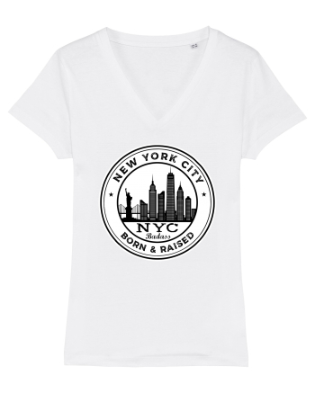 NYC Born & raised White