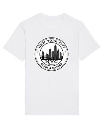 NYC Born & raised White