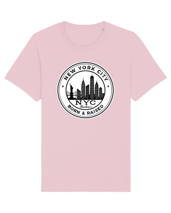 NYC Born & raised Cotton Pink