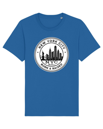 NYC Born & raised Royal Blue