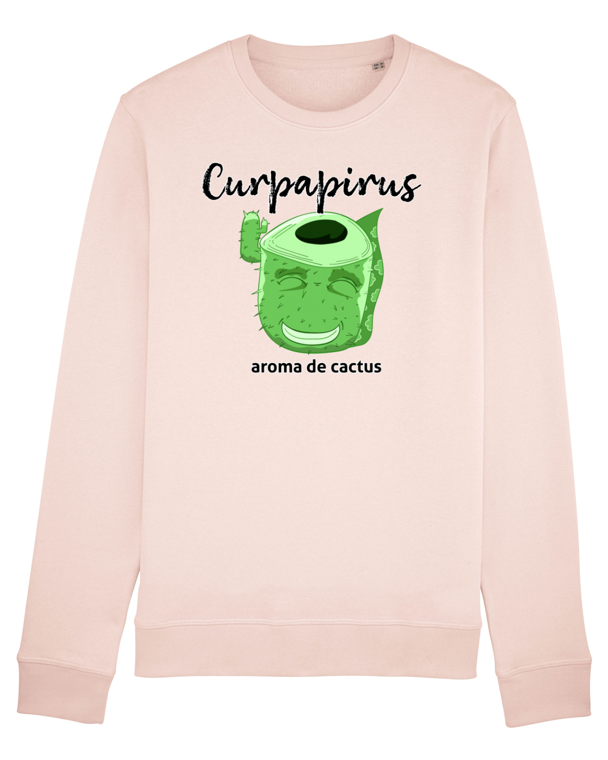 Bluză mânecă lungă Unisex Rise Candy Pink