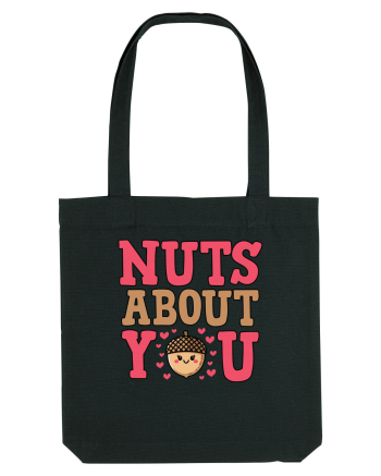 Nuts About You | Funny Valentine's Day Black