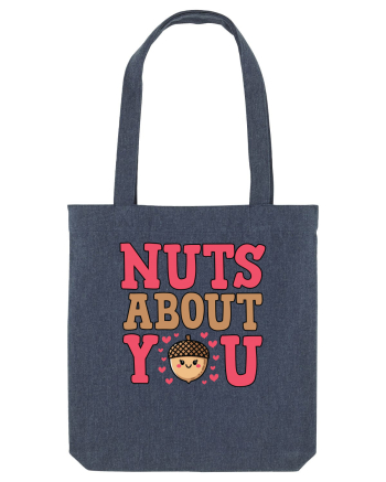 Nuts About You | Funny Valentine's Day Midnight Blue