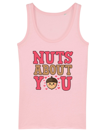 Nuts About You | Funny Valentine's Day Cotton Pink